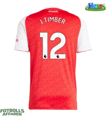 Arsenal Jurrien Timber #12 Hemmatröja 2025-26 Kortärmad
